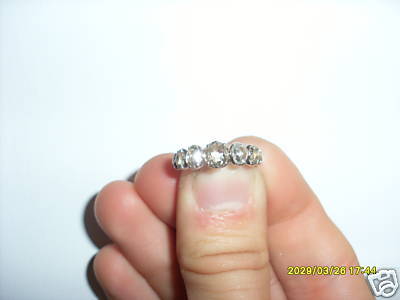 seven stone diamond ring